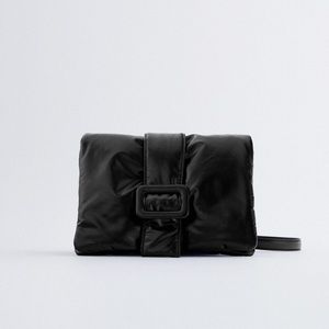[NWT] Zara Quilted Buckle Crossbody Bag
